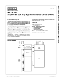 Click here to download NM27C256VE200 Datasheet