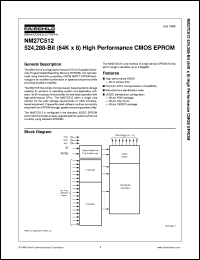 Click here to download NM27C512Q250 Datasheet