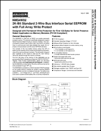 Click here to download NM34W02EM8 Datasheet
