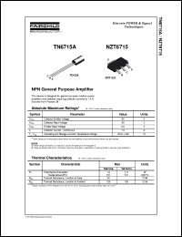 Click here to download NZT6715 Datasheet