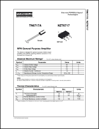 Click here to download NZT6717 Datasheet