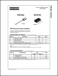 Click here to download NZT6729 Datasheet