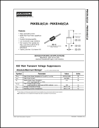 Click here to download P6KE200A Datasheet