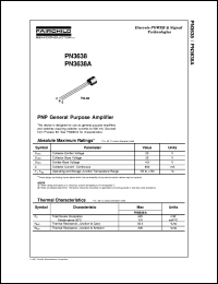 Click here to download PN3638A Datasheet
