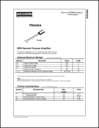 Click here to download TN3440A Datasheet