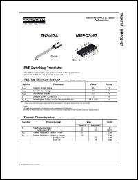 Click here to download TN3467A Datasheet