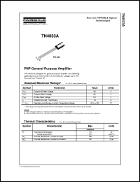 Click here to download TN4033A Datasheet