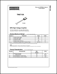 Click here to download TN6719A_D27Z Datasheet