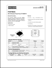 Click here to download FDS7064A Datasheet
