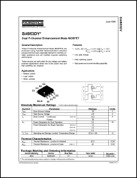 Click here to download SI4953DY Datasheet