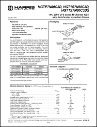 Click here to download HGT1S7N60C3 Datasheet