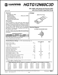 Click here to download HGTG12N60C3 Datasheet