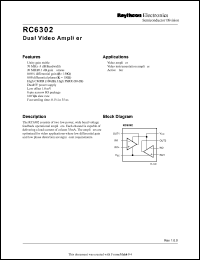 Click here to download RC6302M8 Datasheet