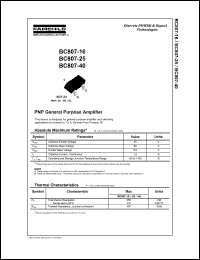 Click here to download BC807-40 Datasheet