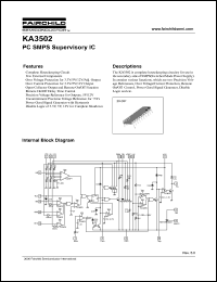 Click here to download KA3502 Datasheet