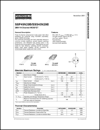 Click here to download SSS45N20B_FP001 Datasheet