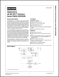 Click here to download FM25C041 Datasheet