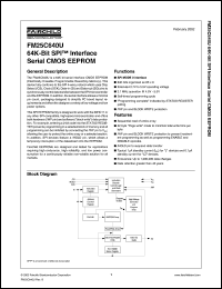 Click here to download FM25C640 Datasheet