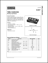 Click here to download FMBL1G200US60 Datasheet