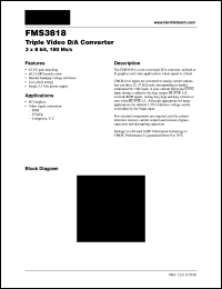 Click here to download FMS3818 Datasheet