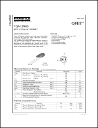 Click here to download FQA12N60 Datasheet