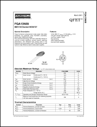 Click here to download FQA13N80 Datasheet
