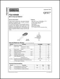 Click here to download FQA160N08 Datasheet