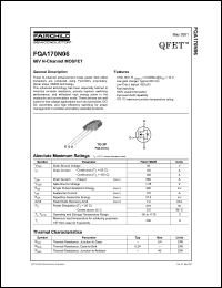 Click here to download FQA170N06 Datasheet