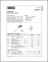 Click here to download FQA7N90 Datasheet