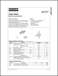 Click here to download FQAF10N80 Datasheet