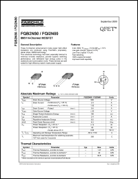 Click here to download FQB2N80 Datasheet