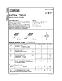 Click here to download FQB3N80 Datasheet