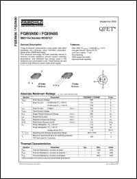 Click here to download FQB5N80 Datasheet