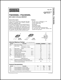 Click here to download FQU30N06 Datasheet
