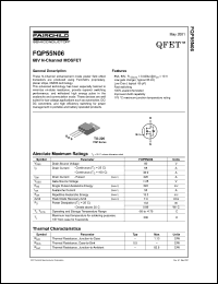 Click here to download FQP55N06 Datasheet