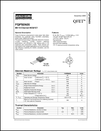 Click here to download FQP58N08 Datasheet