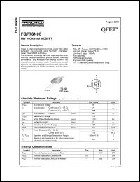Click here to download FQP70N08 Datasheet