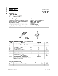 Click here to download FQPF2N80 Datasheet