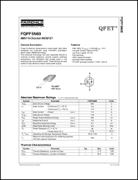 Click here to download FQPF5N60 Datasheet