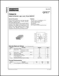 Click here to download FQS4410TF Datasheet