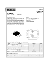 Click here to download FQS4903TF Datasheet