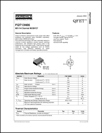 Click here to download FQT13N06 Datasheet