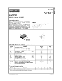 Click here to download FQT3P20 Datasheet
