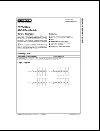 Click here to download FST34X245 Datasheet