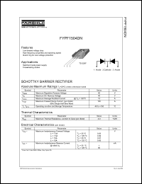 Click here to download FYPF1504DN Datasheet