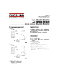 Click here to download GMA8475C Datasheet