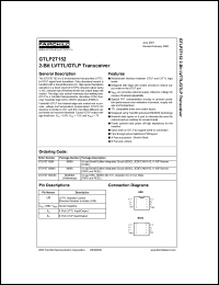 Click here to download GTLP2T152 Datasheet