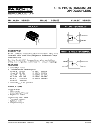 Click here to download H11A817B Datasheet