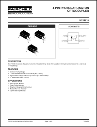 Click here to download H11B815 Datasheet