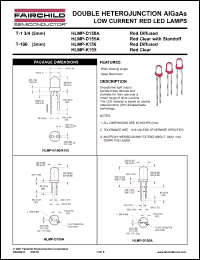Click here to download HLMP-D150A Datasheet